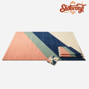 Terracotta Stripe Runner Rug